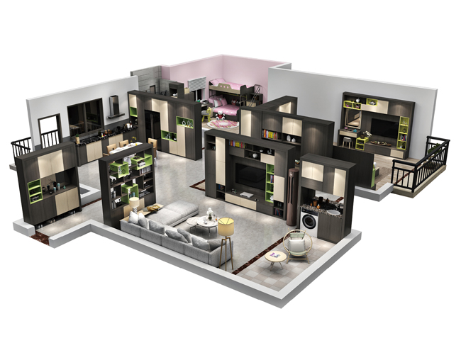 全屋定制設計圖