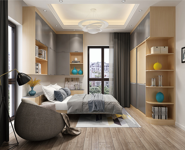 全屋定制臥室設計中的細節