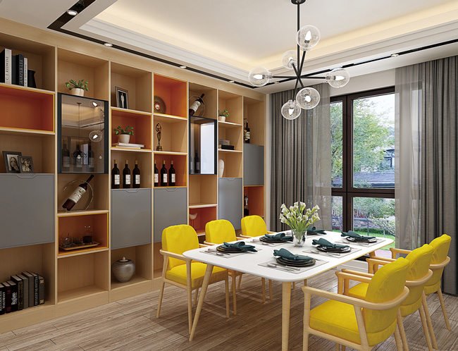 餐廳裝修效果如何才能做到提升生活水平和幸福感?