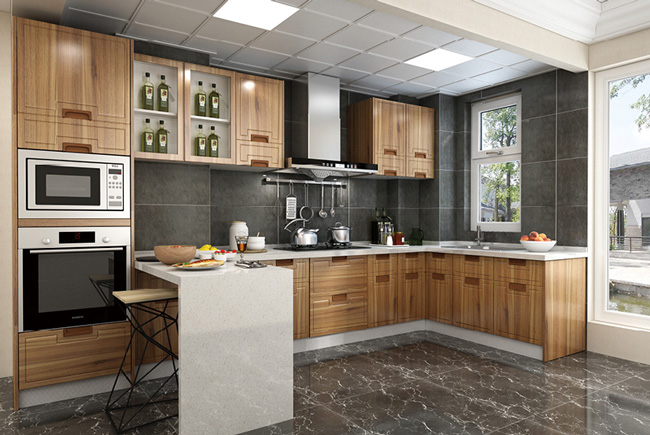 北歐風(fēng)格廚房裝修效果