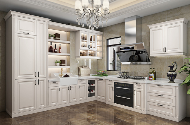 簡(jiǎn)歐風(fēng)格廚房裝修效果