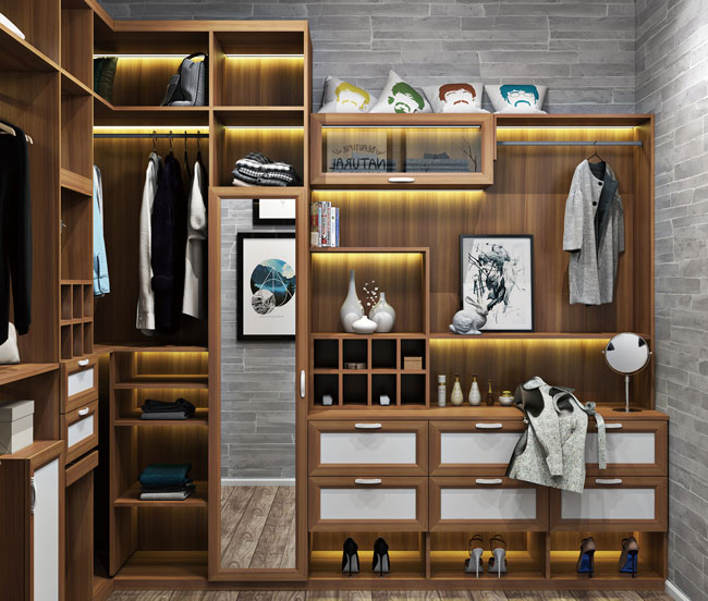 衣帽間設計中需要注意什么?