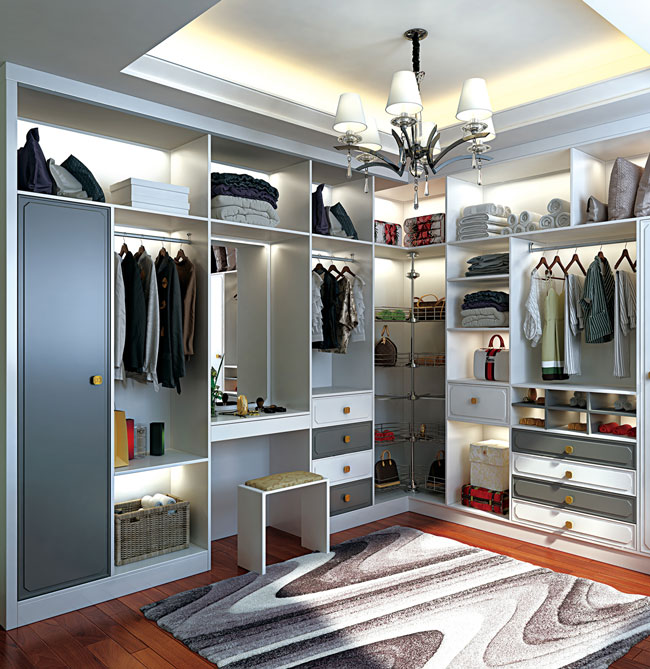 衣帽間怎么設計?