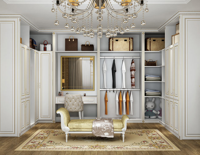 衣帽間怎么設計?