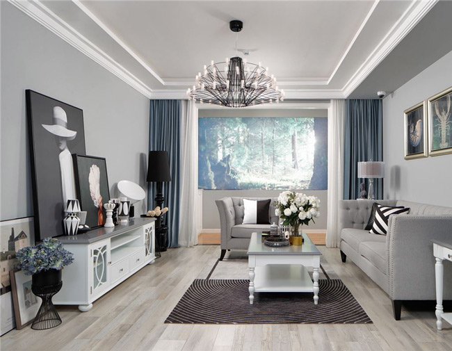 現代風格客廳裝修效果圖