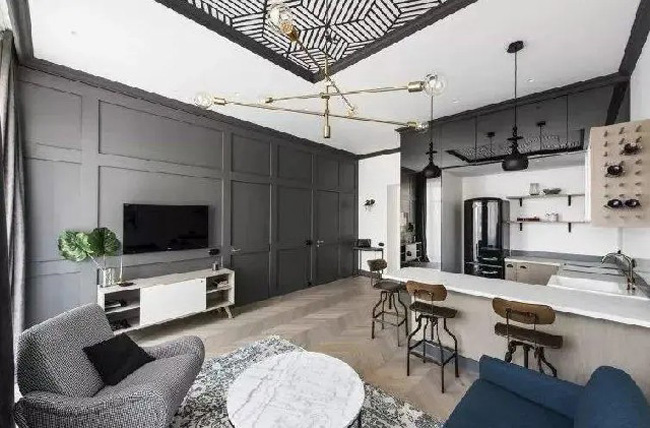 現代風格客廳裝修效果圖