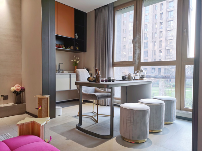 想在陽臺做個茶吧要怎么設計?