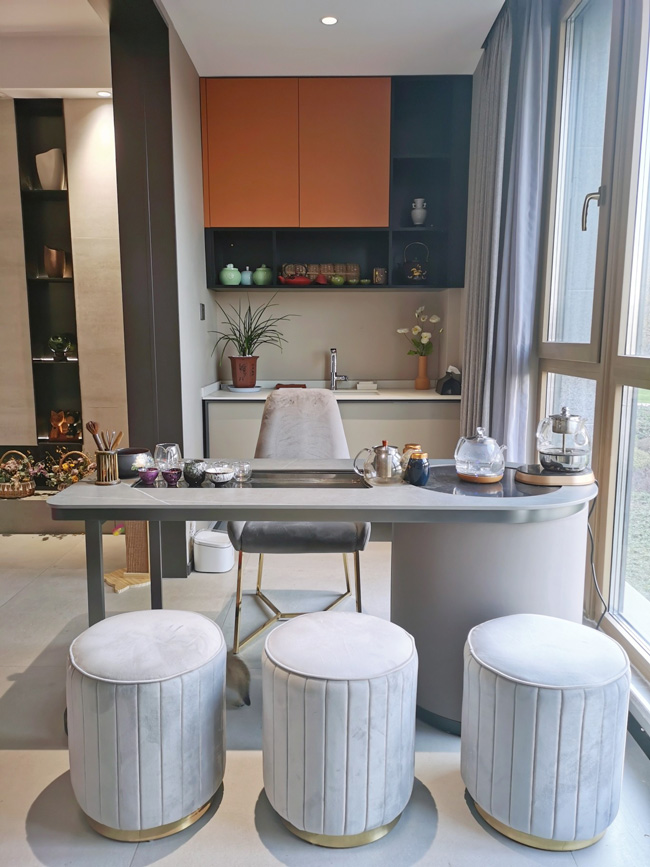 想在陽臺做個茶吧要怎么設計?