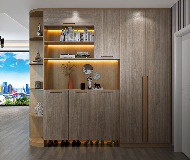 進門玄關的設計和玄關設計的注意點。