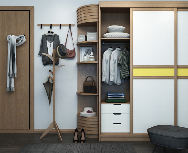 為什么要買實木板材制作衣柜?
