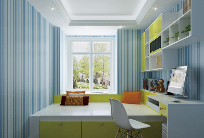 小空間榻榻米書桌一體化整體定制!