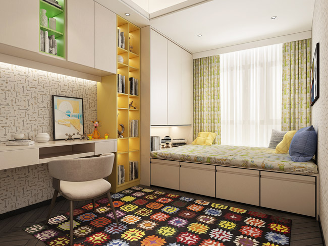 兒童房使用兒童房健康板,打造健康宜居的成長環境