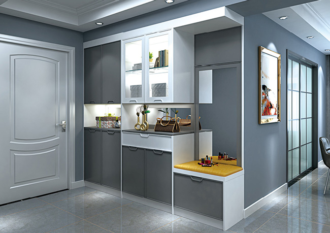 入戶鞋柜如何做?